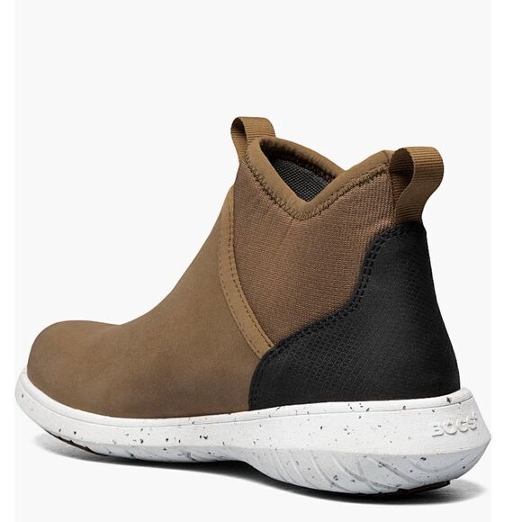 Bogs Juniper Freedom Chelsea Leather Sneaker, Size 9.5, Toffee/Brown,‎ NWT - Picture 12 of 16